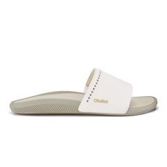 Ulele Slide  -  Bright White / Tapa